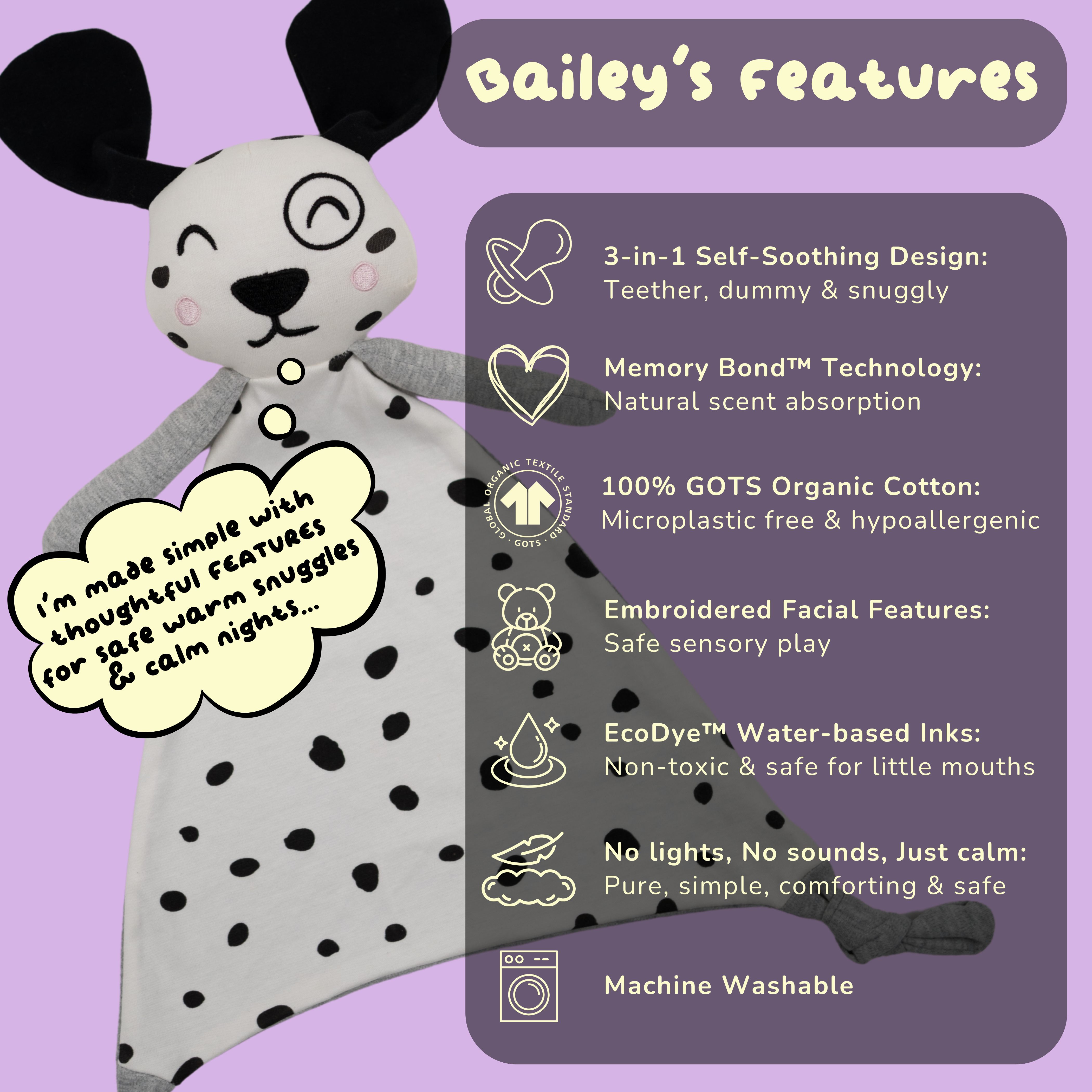 Bailey — The Organic Cotton 3-in-1 Baby Snuggly